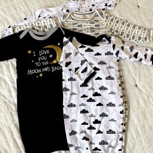 0-6M baby gowns